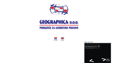 Desktop Screenshot of geographica.hr